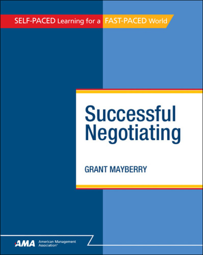 Successful Negotiating: EBook Edition