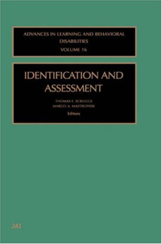 Identification and Assessment, Volume 16 (Advances in Learning and Behavioral Disabilities)