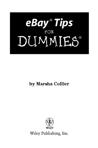 Ebay Tips for Dummies
