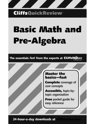 Basic Math and Pre-Algebra ()