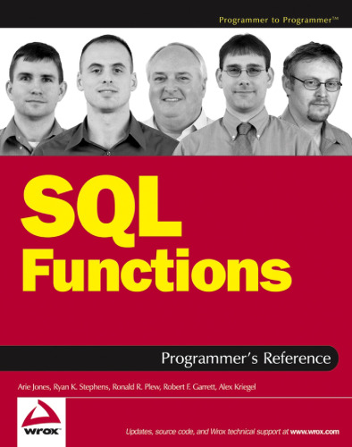 SQL functions programmer's reference