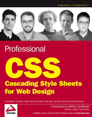 Professional CSS. Cascading Style Sheets for Web Design