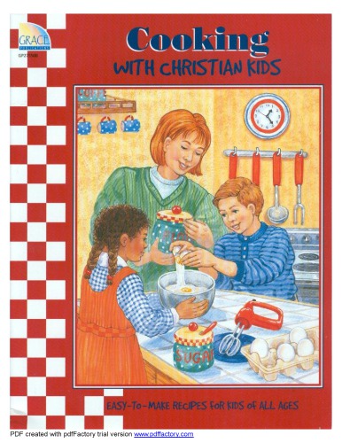 Cooking with Christian kids