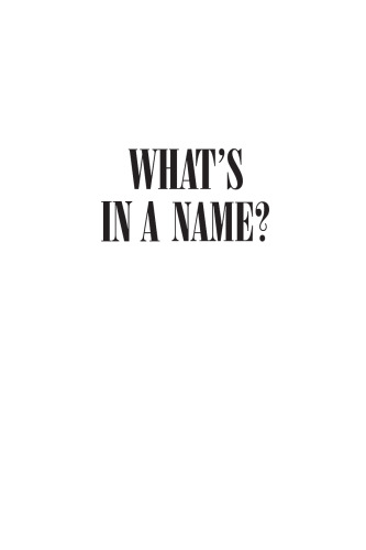 What's in a Name: Advertising and the Concept of Brands
