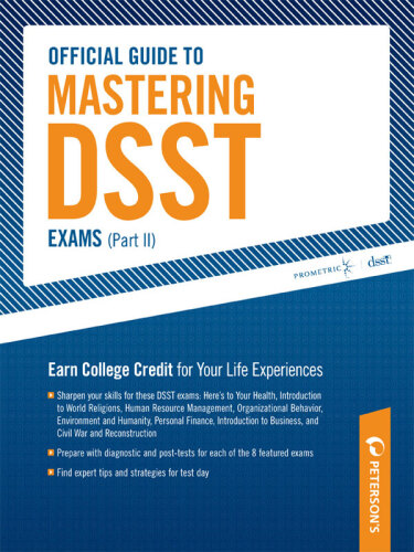 Official Guide to Mastering DSST Exams Volume II