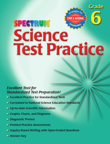 Spectrum Science Test Practice Grade 6