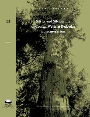 Silvics and Silviculture of Coastal Western Redcedar