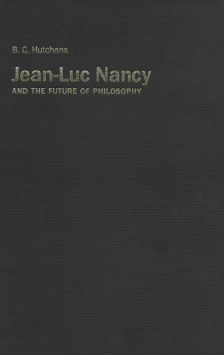 Jean-Luc Nancy and the Future of Philosophy