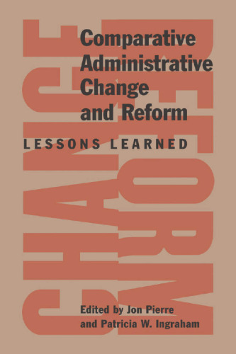 Comparative Administration Change: Lessons Learned