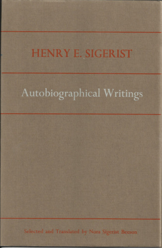 Autobiographical Writings: Autobiographical Writings