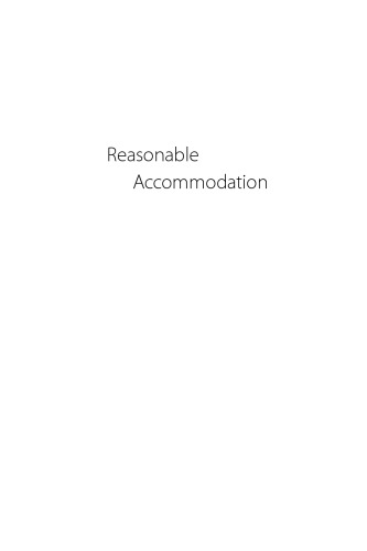 Reasonable Accommodation : Managing Religious Diversity