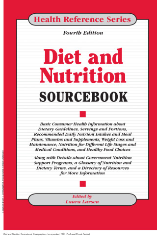 Diet and Nutrition Sourcebook