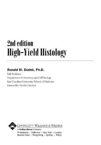 High-Yield Histology