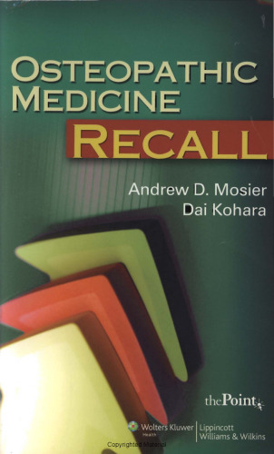 Osteopathic medicine recall