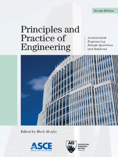 Principles and practice of engineering architectural engineering sample questions and solutions