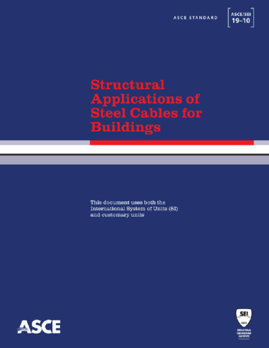 Structural applications of steel cables for buildings