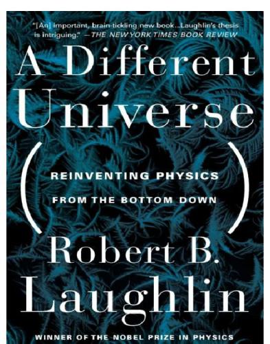 A Different Universe: Reinventing Physics From the Bottom Down