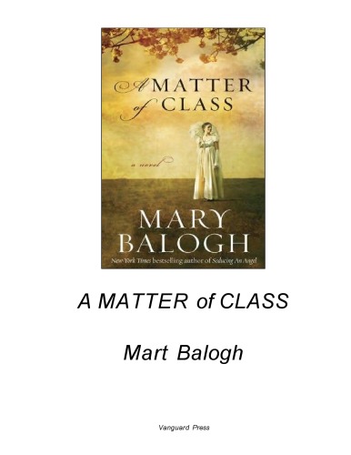 A Matter of Class