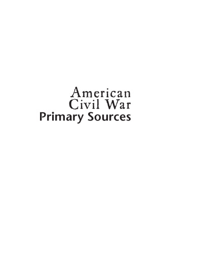 American Civil War Reference Library