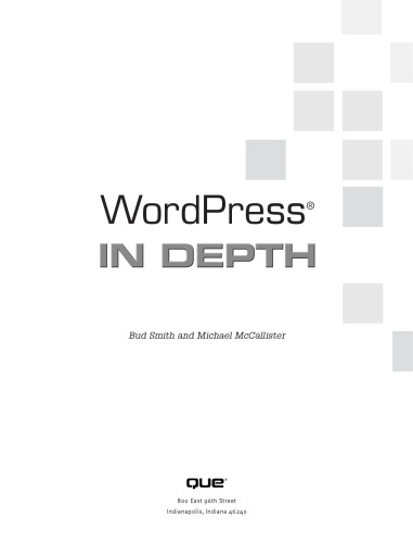 WordPress In Depth