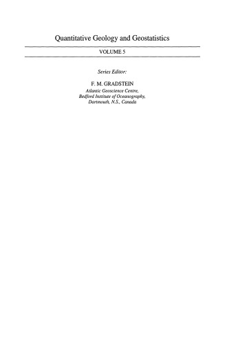 Geostatistics Troia ’92: Volume 1