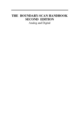 The Boundary-Scan Handbook: Analog and Digital
