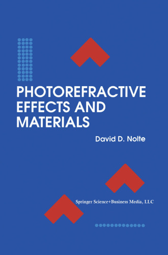 Photorefractive Effects and Materials