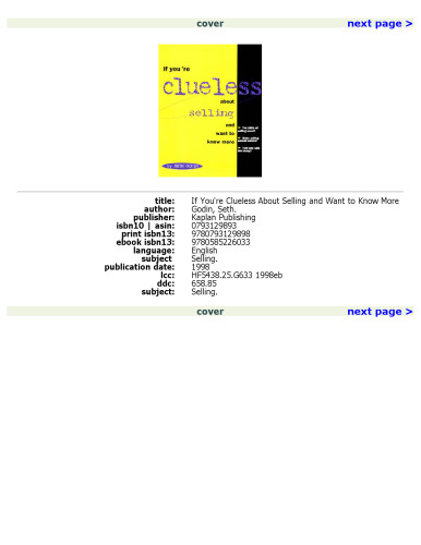 If You're Clueless About Selling and Want to Know More