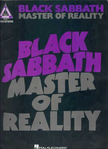 Black Sabbath - Master of Reality (Guitar Recorded Version)