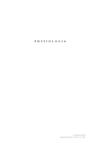 Physiologia: natural philosophy in late Aristotelian and Cartesian thought