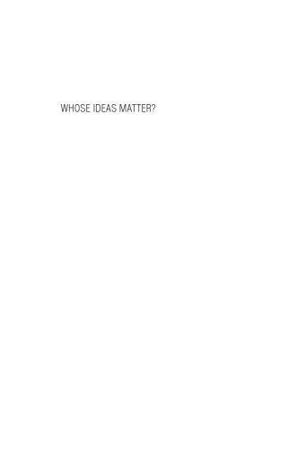 Whose Ideas Matter?: Agency and Power in Asian Regionalism