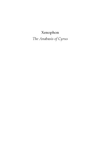 The Anabasis of Cyrus