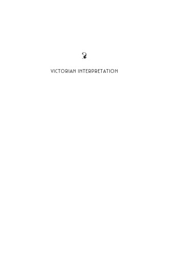 Victorian Interpretation