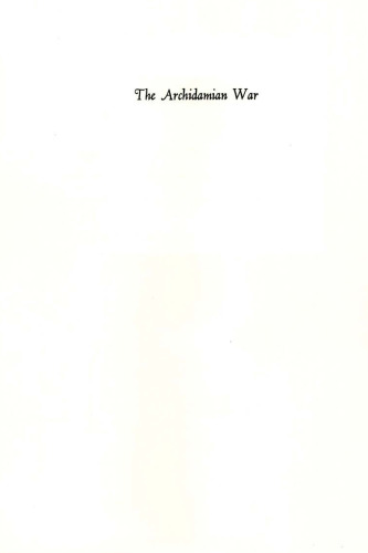 The Archidamian War