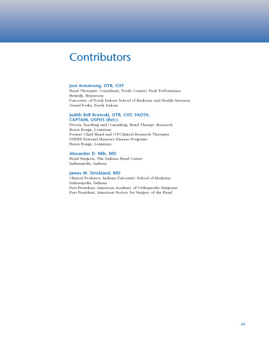 Hand and Upper Extremity Splinting. Principles & Methods