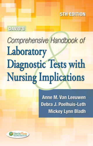 Davis's Comprehensive Handbook of Laboratory & Diagnostic Tests with Nursing Implications