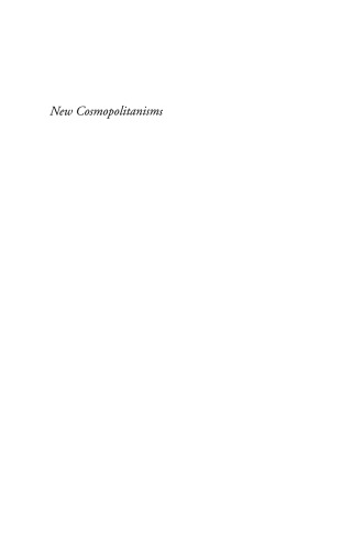 New Cosmopolitanisms: South Asians in the US