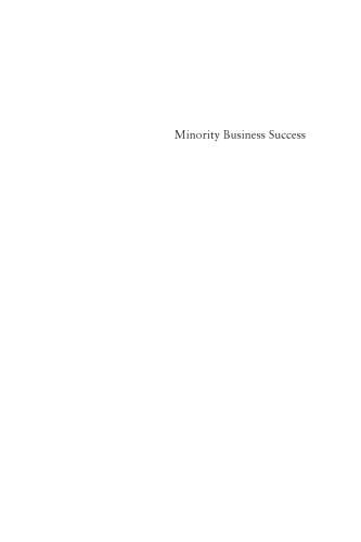 Minority Business Success: Refocusing on the American Dream