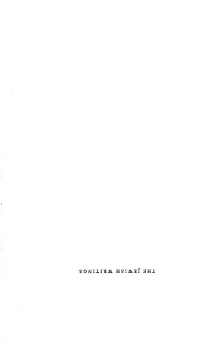 The Jewish Writings