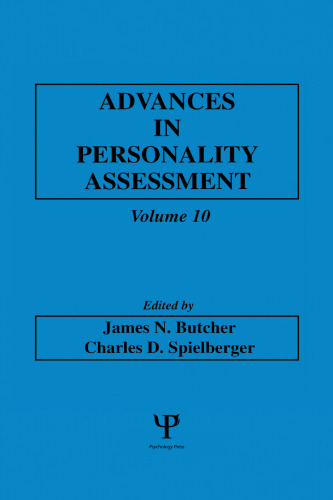 Advances in Personality Assessment: Volume 10