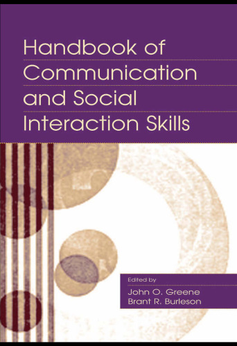 Handbook of Communication and Social Interaction Skills