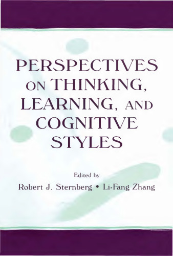Perspectives on Thinking, Learning, and Cognitive Styles