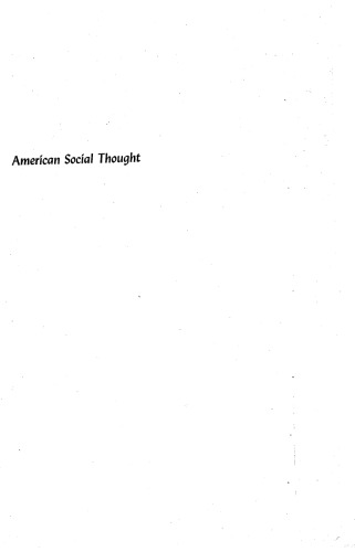 American social thought