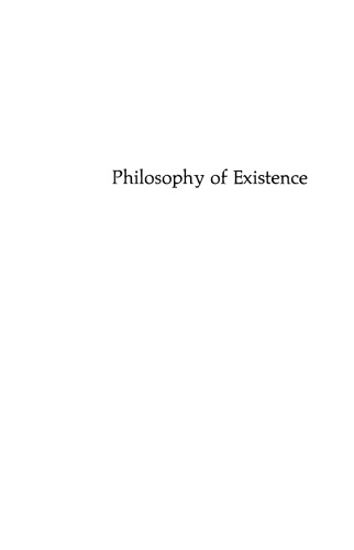 Philosophy of Existence