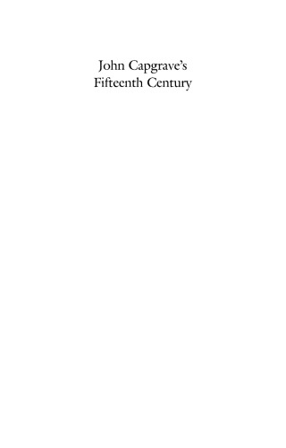 John Capgrave's Fifteenth Century