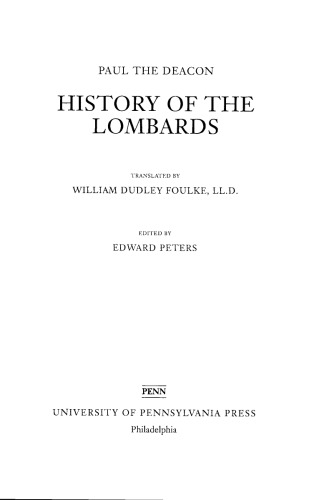 History of the Lombards