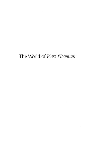 The World of "Piers Plowman"
