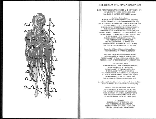 The Philosophy of Arthur Danto