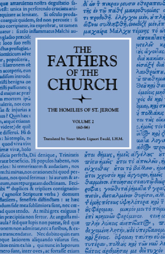 Homilies, Volume 2 (Homilies 60-96) (Fathers of the Church Patristic Series)