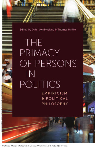 The Primacy of Persons in Politics